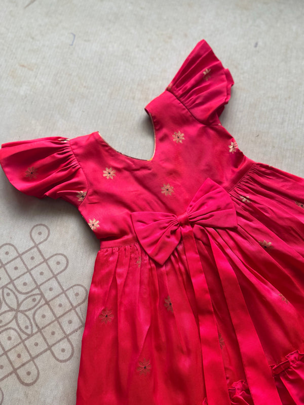 Paithani Frock