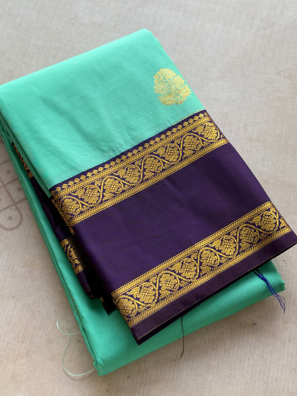 Semi Kanchi Silk Saree
