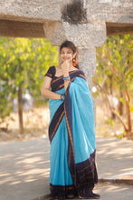 Devaki Sungudi Cotton Saree – Handcrafted Madurai Sungudi Saree in Soft Cotton