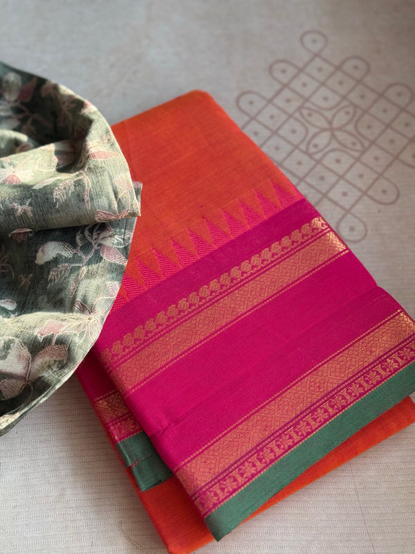 Chettinad Cotton Saree