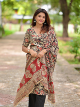 Kalamkari Cotton - Kurta + Dupatta