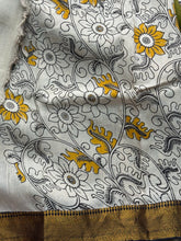 Mangalgiri Pen Kalamkari Saree