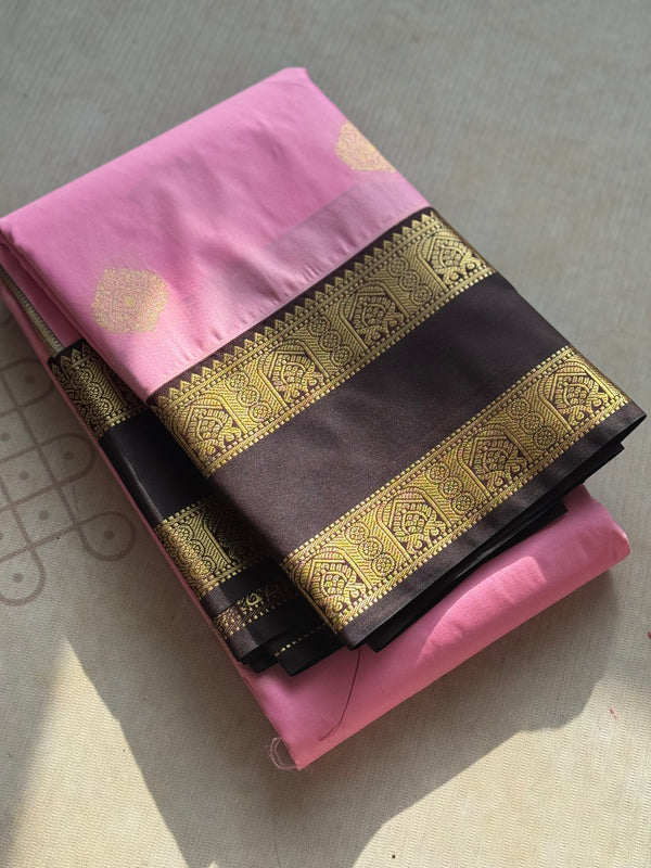 Semi Kanchi Silk Saree