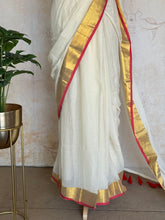 Mul Cotton Saree - Onam Edit