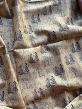 Madhubani - Hand-Painted Madhubani Inspired Tussar Saree