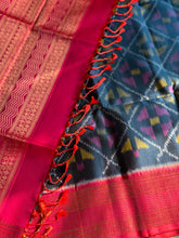 Pure Pochampalli Saree with Retta pet border –Vintage Edition
