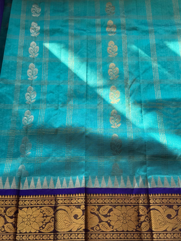 Kuppadam Silk Cotton Saree