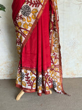 Vamika - Mangalagiri Pure Silk Gap Border Saree