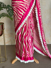 Modal Saree with Hakoba Lace Border