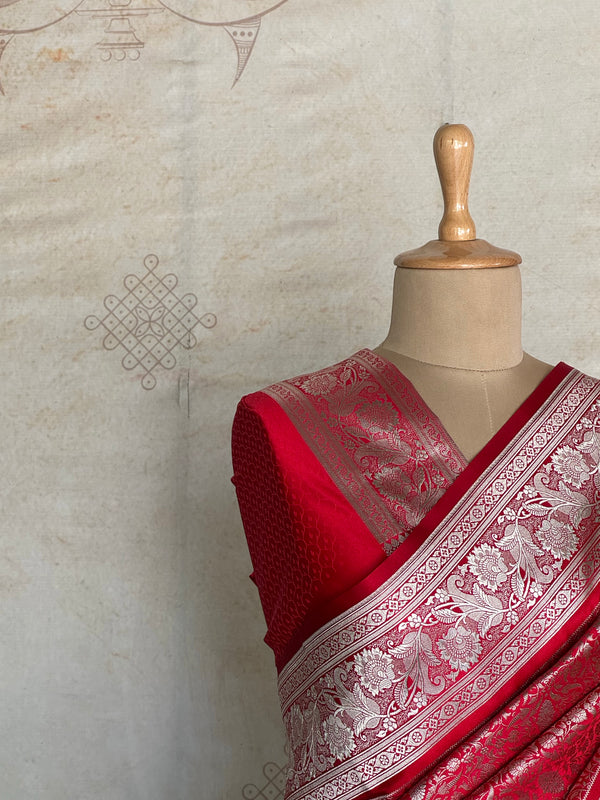 Sandhya Pure Banarasi Brocade Saree - Festive/ Wedding Edit