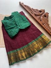 Chettinad Cotton - Crop top and skirt