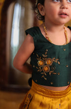 Kids Crop Top and Skirt- Diwali Collection Express