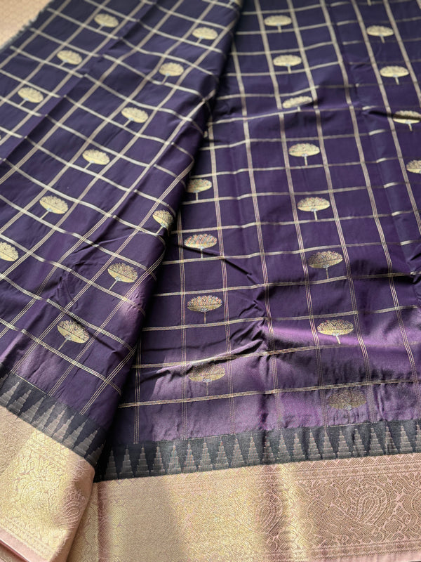 Semi Kanchi Silk Saree