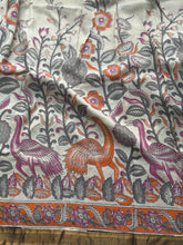 Mangalgiri Pen Kalamkari Saree