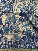 Mangalgiri Pen Kalamkari Saree