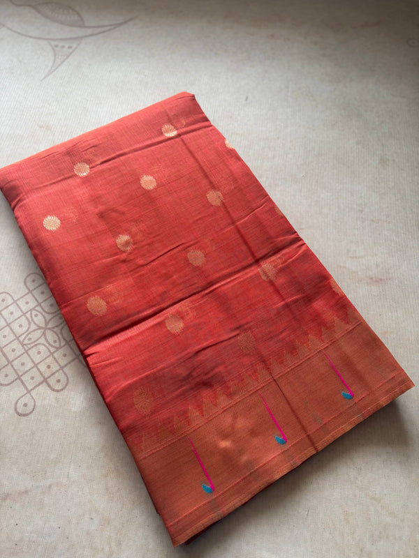 Linen Paithani