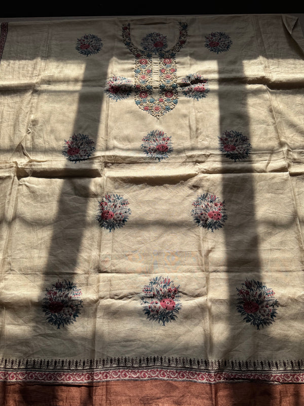 Sylvie Unstitched - Kurta + Pant + Dupatta