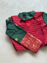 Eyali - Crop Top With Pleated Cotton Skirt