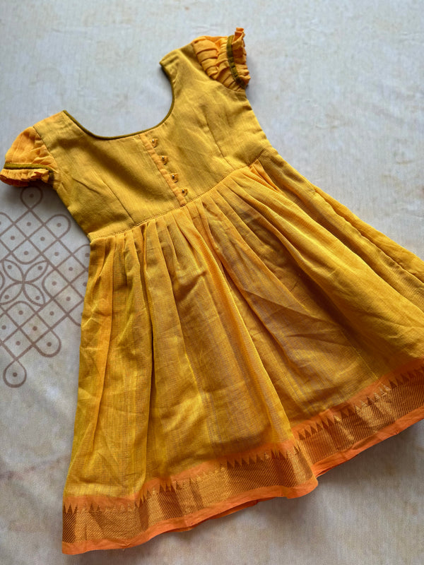 Mangalgiri Cotton Kids Frock Express
