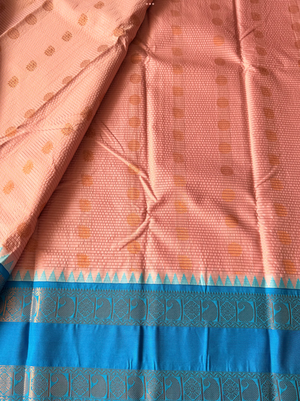 Semi Kanchi Silk Saree