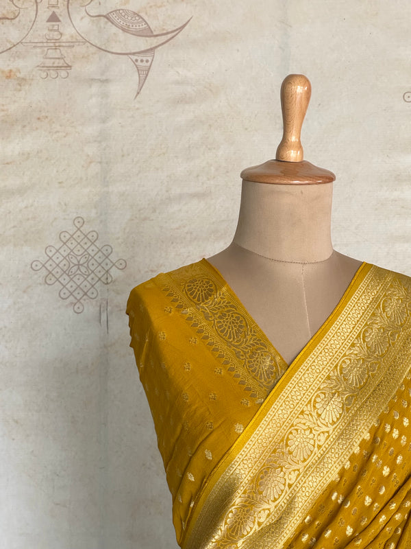 Abhaya - Pure Khaddi Georgette Saree