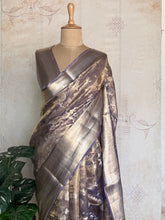 Pure Molten Gold Tissue Saree