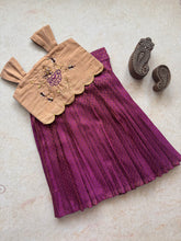 Brocade Crop Top and Skirt