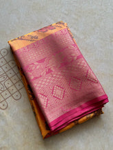 Dola Silk Zari Border Saree