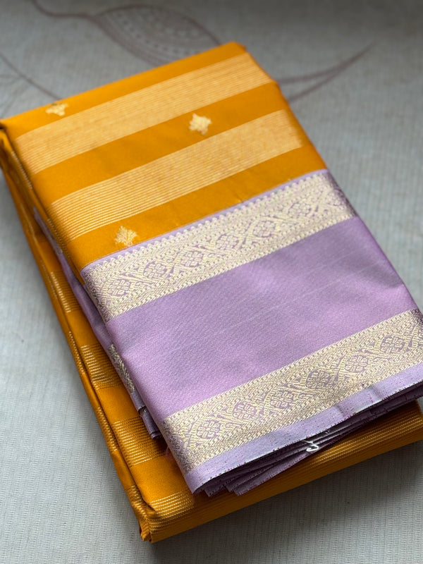 Semi Kanchi Silk Saree - Express
