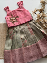 Kids Crop Top and Skirt- Festive Collection Express