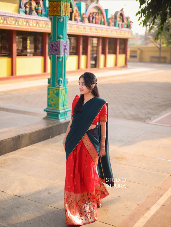 Paithani- Half saree