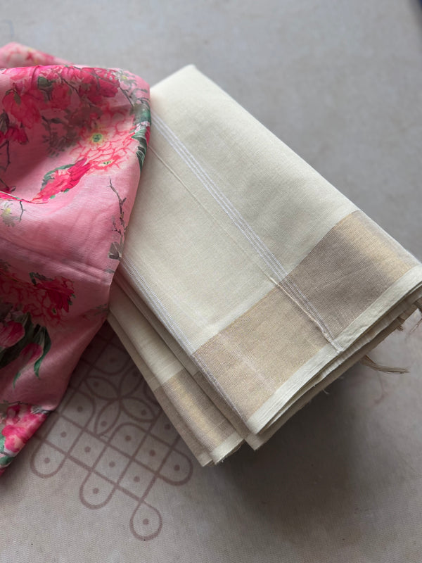 Jute Cotton Saree