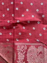 Sungudi x Kalamkari Cotton Saree