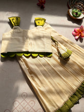 Naya Crop Top and Skirt - Onam Edit