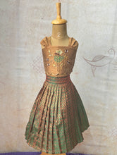 Brocade Crop Top and Skirt
