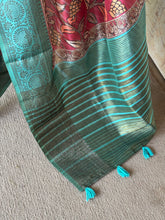 Chandini - Kalamkari Antique Zari Border Saree