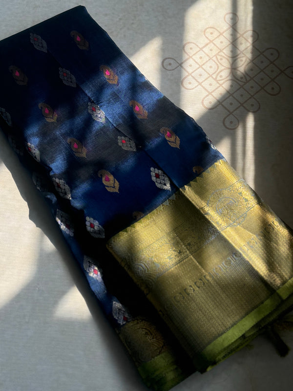 Mangalgiri Semi Silk Cotton Saree