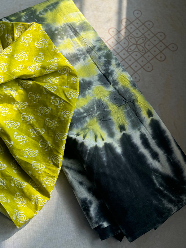 Pure Cotton Shibori Saree