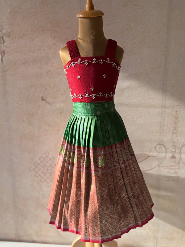 Esha - Crop Top and Skirt Occasion Edit