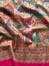 Soft Silk Raja Rani Palanquins Design Saree