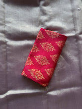 Mangalgiri Silk Saree with Mirror Detailing & Mashroo Blouse
