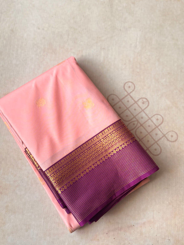 Semi Kanchi Silk Saree
