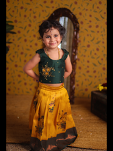 Kids Crop Top and Skirt- Festive Collection Express
