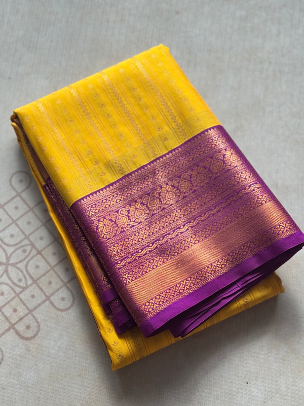 Semi Kanchi Silk Saree