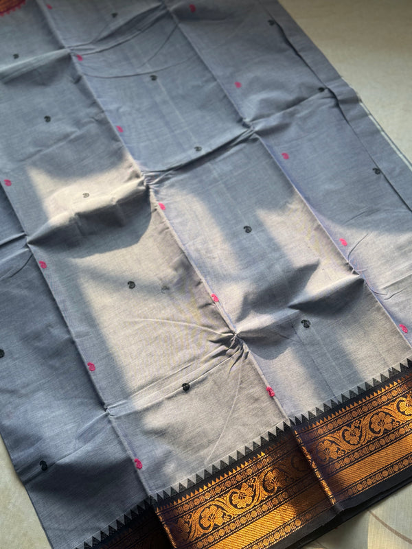 Chettinad Cotton Saree - Pongal Collection