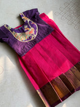 Taara Embroidered Crop Top with Kanchi Cotton Skirt – Handcrafted Ethnic Set