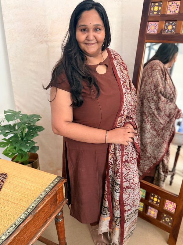 Kalamkari Dupatta