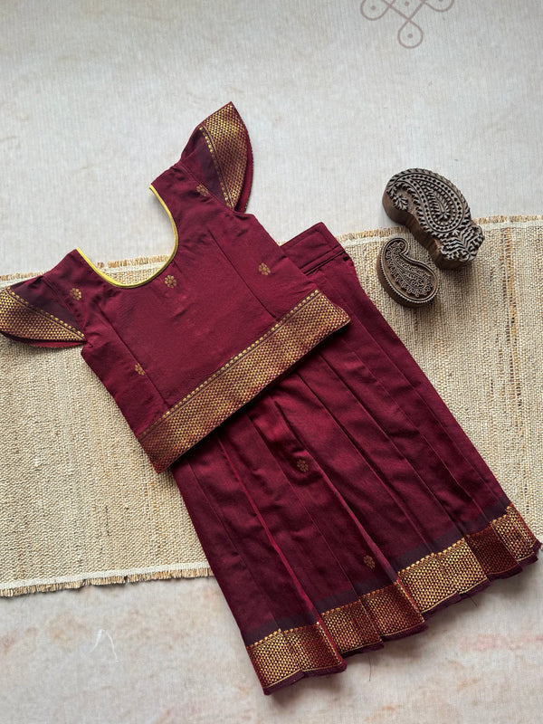 Aakriti - Crop top and skirt