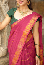 Janaki Sungudi Cotton Saree – Handcrafted Madurai Sungudi Saree in Soft Cotton