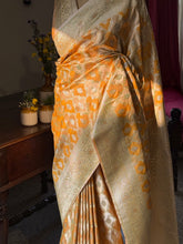 Banarasi Katan Silk Rangkat Saree